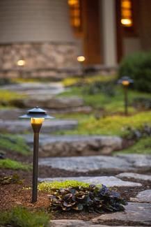 Landscape lighting - path lighting